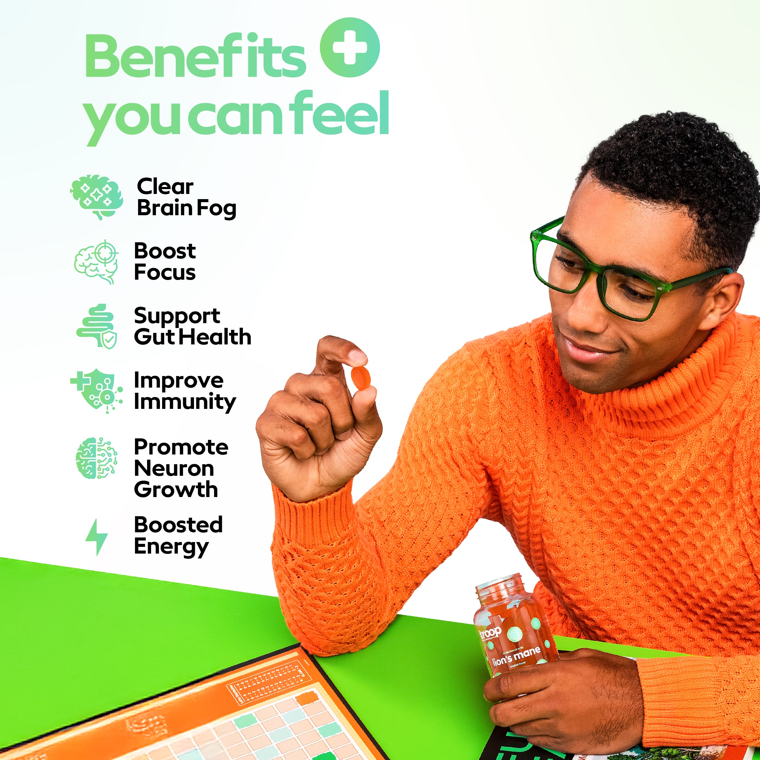 Lion's Mane Mushroom Gummies