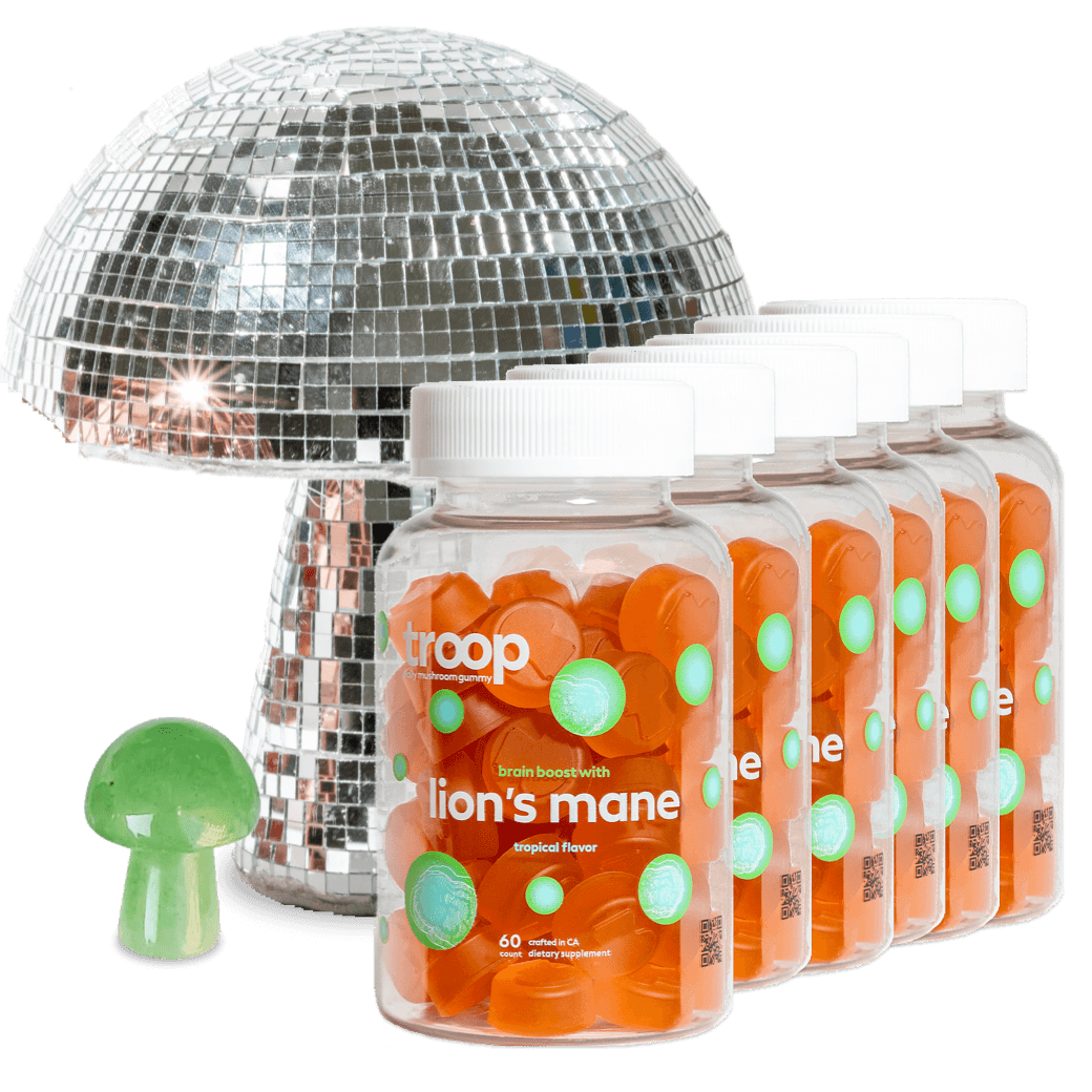 Lion's Mane 6 Bottle Bundle - Troop