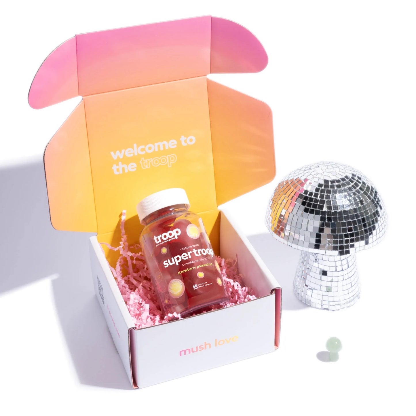 Super Troop 6 Mushroom Blend Gummies + Disco Bundle