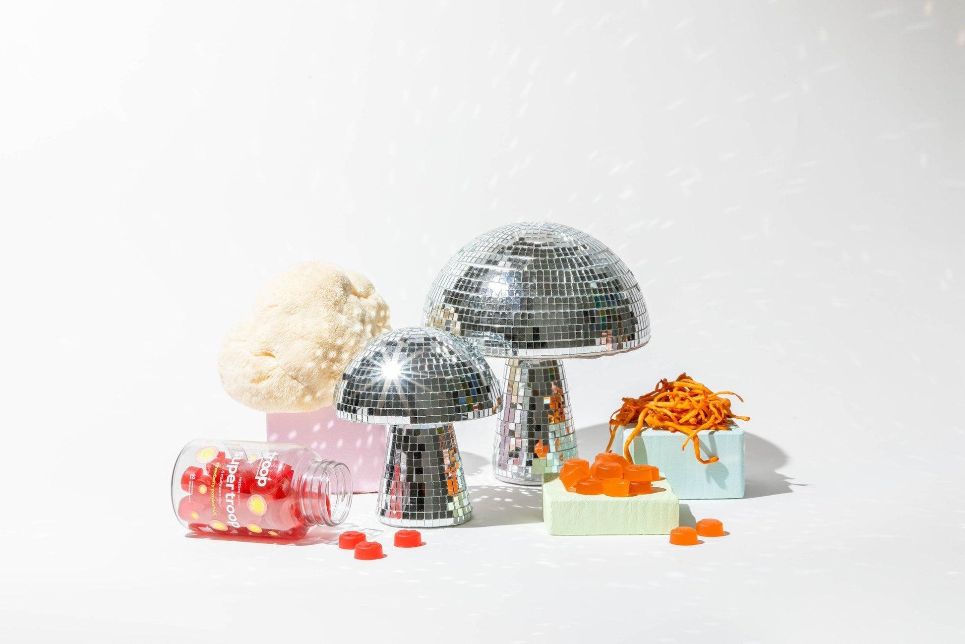 Super Pack + Disco Bundle - Lion's Mane, Super Troop, Reishi - Troop