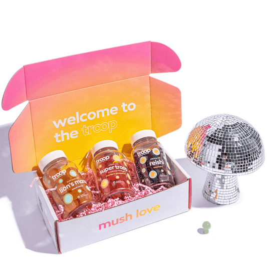 Super Pack + Disco Bundle - Lion's Mane, Super Troop, Reishi - Troop