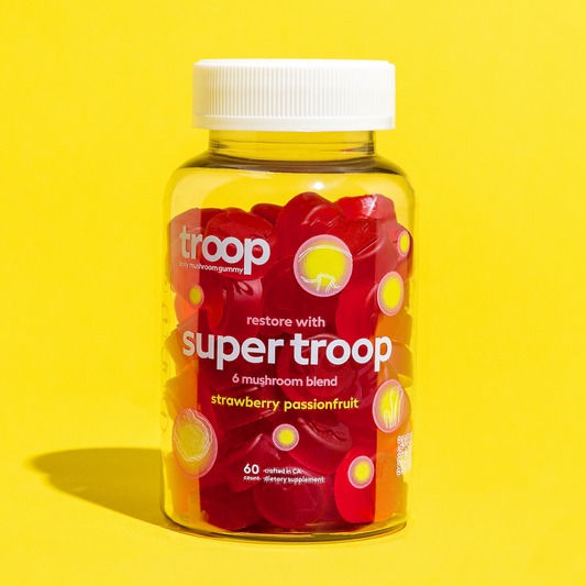 Super Troop - 6 Mushroom Blend Energy/ Immunity Gummies